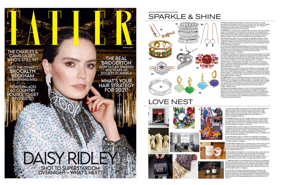 DEPHINI Featured in TATLER Magazine