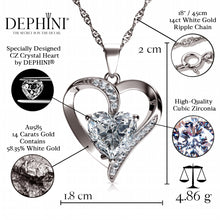 Load image into Gallery viewer, 14k white gold necklaces