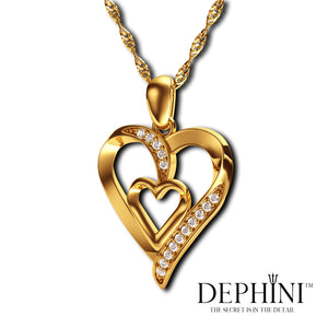 18ct Gold Heart Necklace