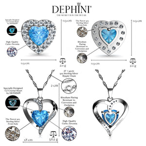 Women's heart Jewellery Set