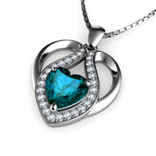 Load image into Gallery viewer, aqua necklace for Women