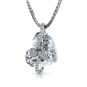 Crystal Heart Necklace dephini