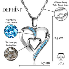 Load image into Gallery viewer, Heart CZ Necklace