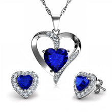 Load image into Gallery viewer, Blue Jewellery SET