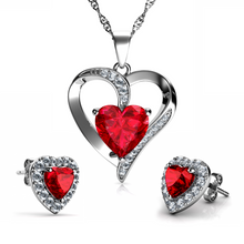 Load image into Gallery viewer, Red Jewellery SET