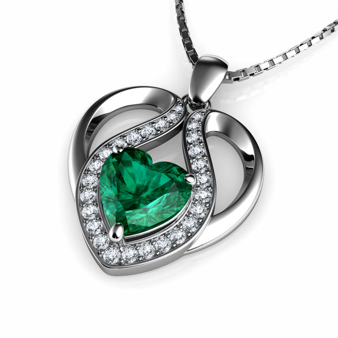 green necklace for Women