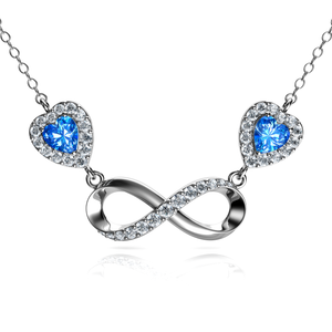 Infinity heart Necklace