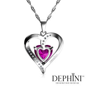 Heart Pink Necklace