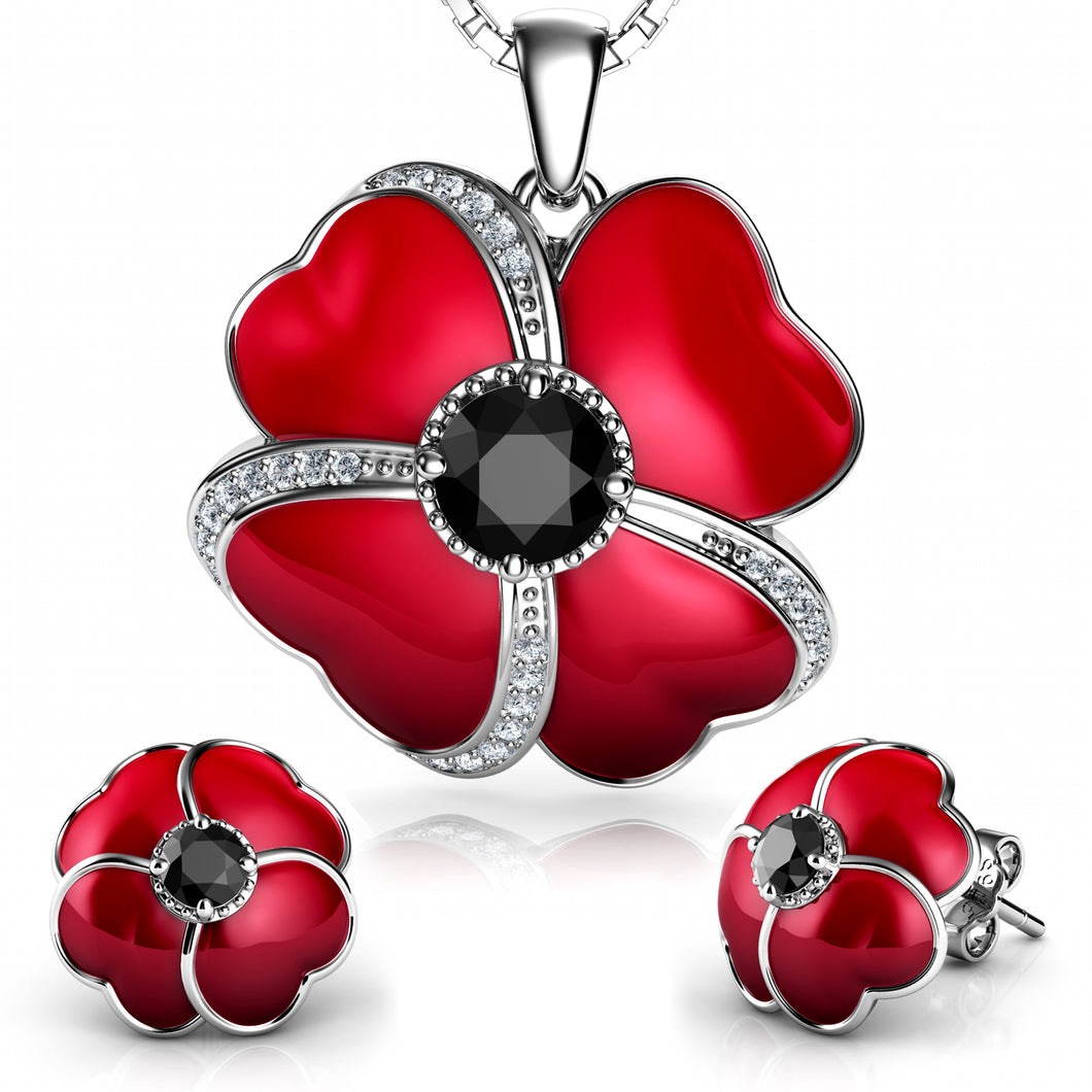 Poppy Jewellery set