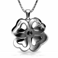 Load image into Gallery viewer, Silver Flower pendant