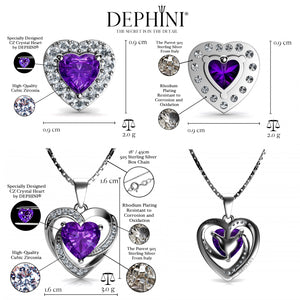 Purple Jewellery SET gift