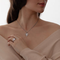 Silver Heart Ring for women