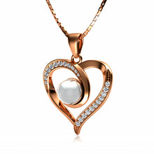Load image into Gallery viewer, Rose Pearl pendant