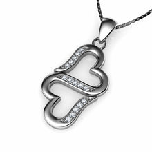 Load image into Gallery viewer, Two Hearts Necklace