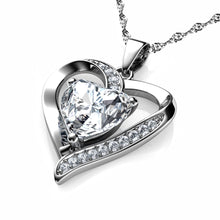 Load image into Gallery viewer, Silver heart Necklace