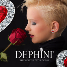 Load image into Gallery viewer, Red Heart Earrings for women