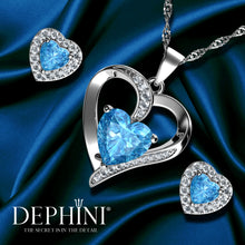 Load image into Gallery viewer, Blue Women&#39;s Jewellery Set