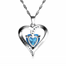 Load image into Gallery viewer, Silver Heart necklace