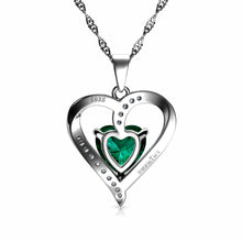 Load image into Gallery viewer, Green Heart pendant