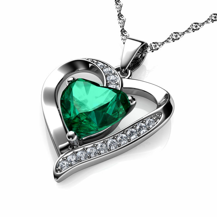 Green Heart pendant