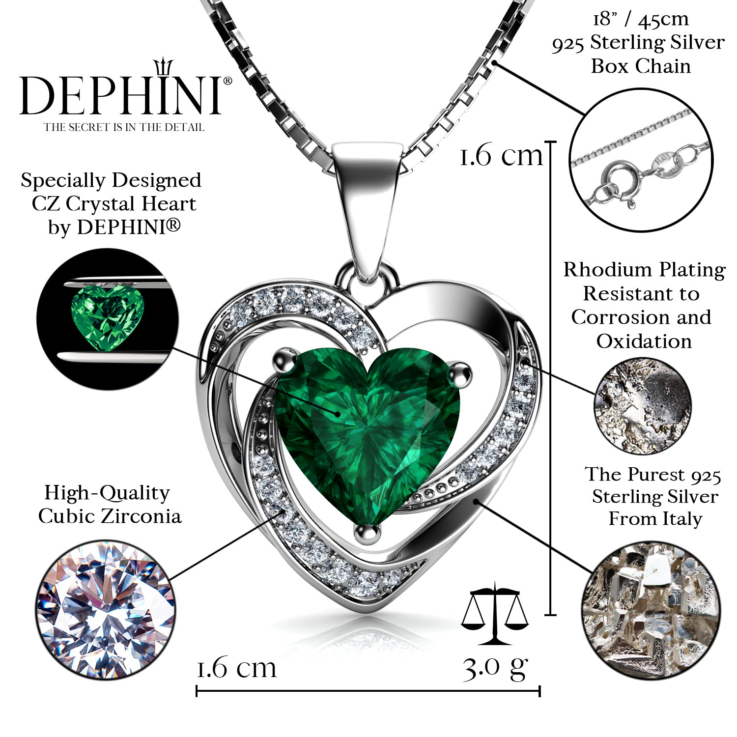 Elsa Peretti® Open Heart pendant in 18k gold and green jade. | Tiffany & Co.