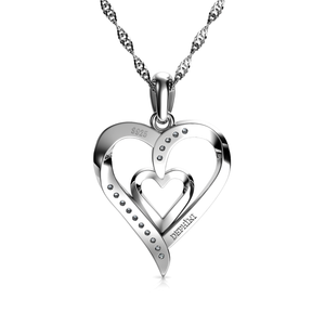 dephini heart necklace