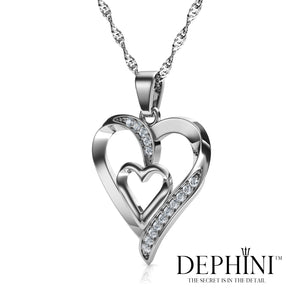 Double Heart pendant