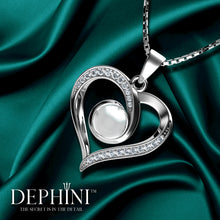 Load image into Gallery viewer, Pearl Heart Necklace Dephini