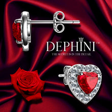 Load image into Gallery viewer, luxury Red Heart Earrings