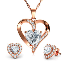 Load image into Gallery viewer, Rose Heart Jewellery