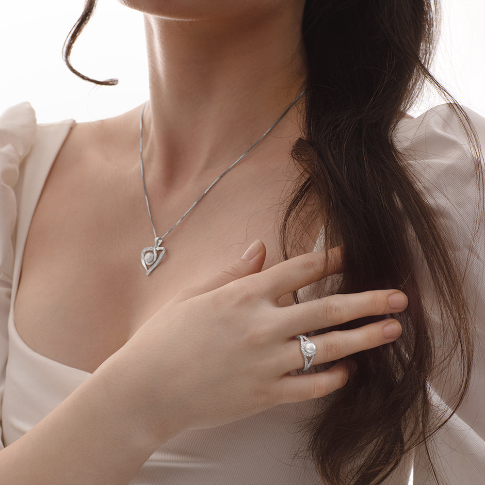 Silver Olive Branch Ring | Twig Stacking Ring | Blooming Lotus Jewelry