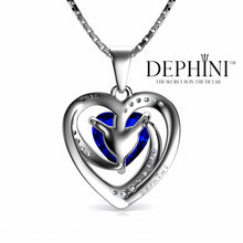 Load image into Gallery viewer, Blue Heart Pendant