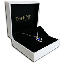 Load image into Gallery viewer, Luxury Blue Heart Necklace