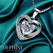 Load image into Gallery viewer, Dephini heart necklace