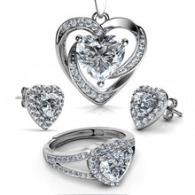Load image into Gallery viewer, Silver jewellery set